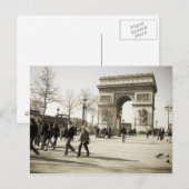 Carte Postale Triumph Arch Paris (Devant / Derrière)