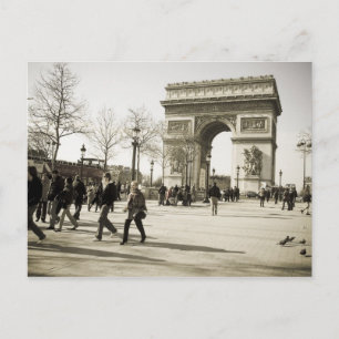 Carte Postale Triumph Arch Paris