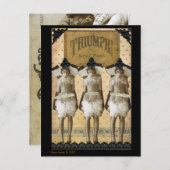 Carte postale Triumphant (Devant / Derrière)