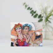 Carte Postale Trixie Sisters : La série Pink Trailer (Debout devant)