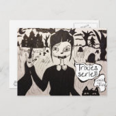 Carte Postale Trixie & Truls vykort (Devant / Derrière)