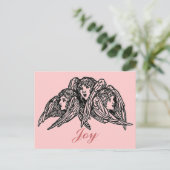 Carte Postale Trois anges (Debout devant)