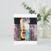 Carte Postale Trois ans de vie, Gustav Klimt (Debout devant)