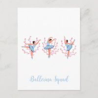 Trois ballerines mignonnes