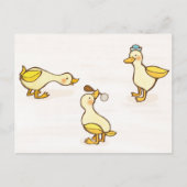 Carte Postale Trois bons canards (Devant)