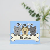 Carte Postale Trois Brides (Debout devant)