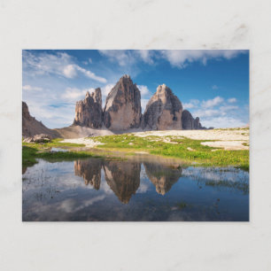 Carte Postale Trois cimes de Lavaredo/Drei Zinnen Dolomite monta