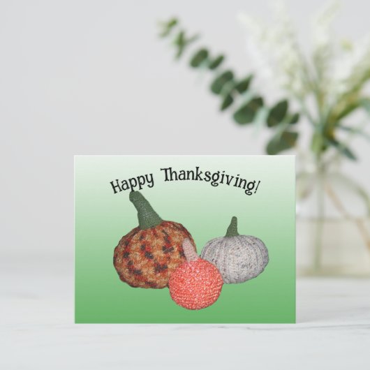 Carte postale - Trois Citrouilles (Debout devant)