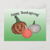 Carte postale - Trois Citrouilles (Devant)