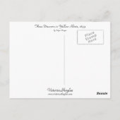 Carte Postale Trois danseuses en jupe jaune (Dos)