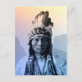 Carte Postale Trois doigts - Cheyenne Sud (Devant)