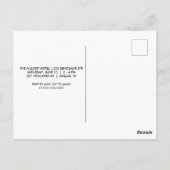 Carte Postale Trois enfants Rex Dinosaur 3e fête d'anniversaire (Dos)