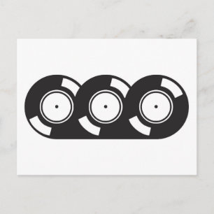 Carte Postale Trois enregistrements