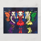 Carte postale "Trois Féeries sages" (Devant)