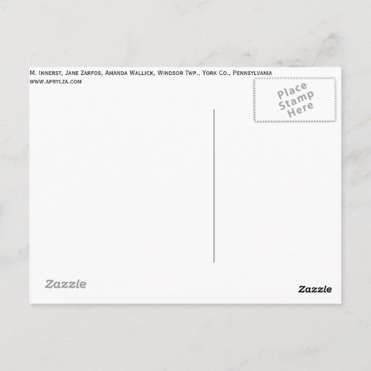 Carte Postale Trois femmes de pays vers 1870 (Dos)