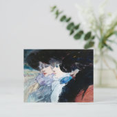 Carte Postale Trois femmes en profil, art, (Debout devant)