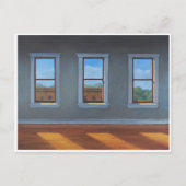 Carte Postale Trois fenêtres avec flux lumineux (Devant)