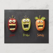 Carte Postale Trois Fruits Drôle (Devant)