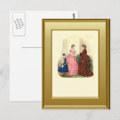 Carte Postale Trois générations (Devant / Derrière)