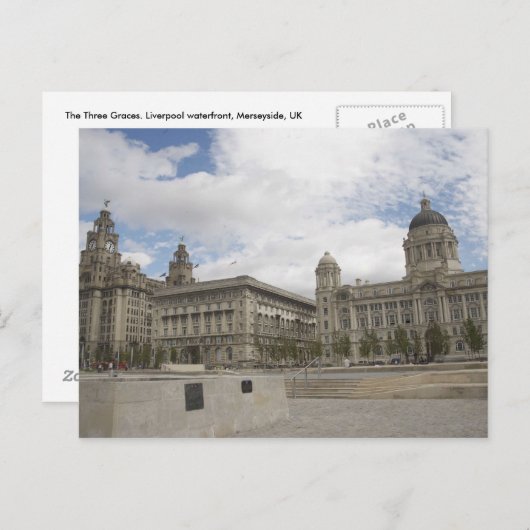 Carte Postale Trois Grâces (Devant / Derrière)