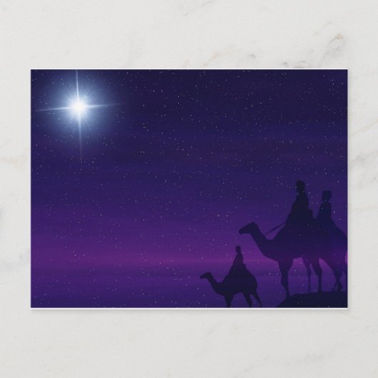 Carte Postale Trois hommes sages (Devant)