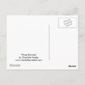 Carte Postale "Trois lapins" Animal Art Postacard (Dos)