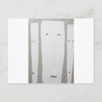 Trois longs visages (expressionnisme naïf)