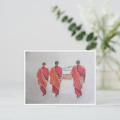 Carte Postale trois moines (Debout devant)