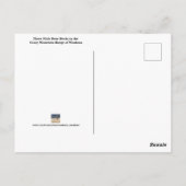 Carte Postale Trois Mule Deer Bucks (Dos)