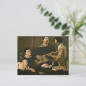 Carte Postale Trois musiciens, 1618 (Debout devant)