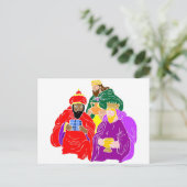 Carte Postale Trois oeuvres d'art chrétiennes (Debout devant)