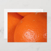 Carte Postale Trois Oranges Groupe Hug Still Life Photo (Devant / Derrière)