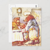 Carte Postale Trois ours (Devant / Derrière)