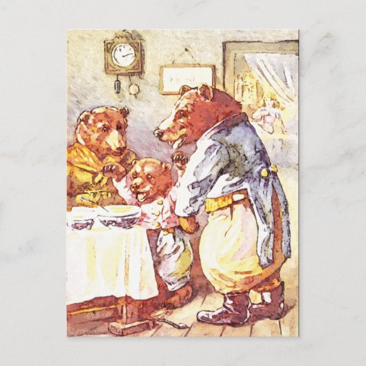 Carte Postale Trois ours (Devant)