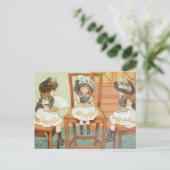 Carte Postale "Trois Petites Soeurs" (Debout devant)