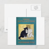 Carte Postale Trois petits chatons (Devant / Derrière)
