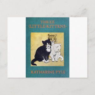 Carte Postale Trois petits chatons
