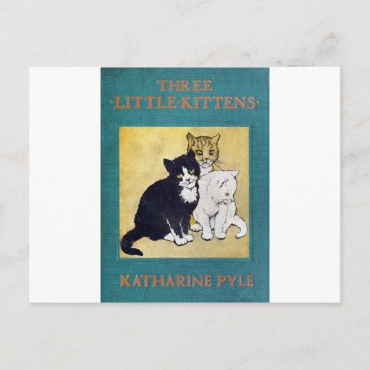 Carte Postale Trois petits chatons (Devant)