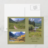 Carte Postale Trois photos des cloches du Maron (Devant / Derrière)