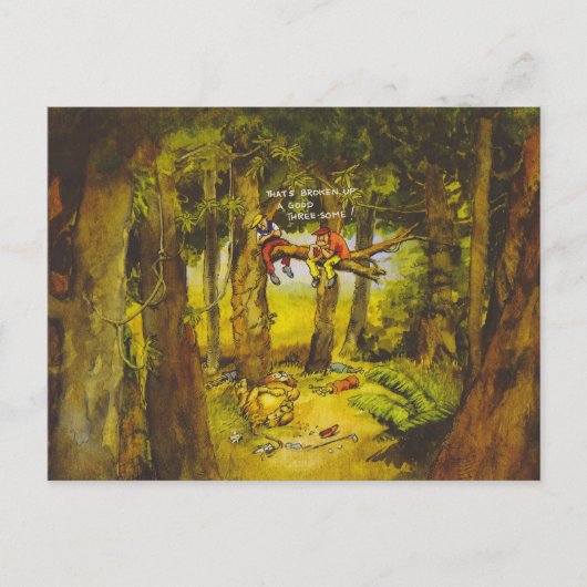 Carte Postale Trois pièces cassées (Devant)