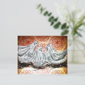 Carte Postale Trois poules françaises (Debout devant)