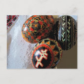 Carte Postale Trois Pysanky (Devant)