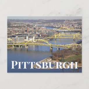 Carte Postale Trois Rivières Pittsburgh, PA