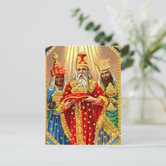 CARTE POSTALE TROIS ROIS (Debout devant)