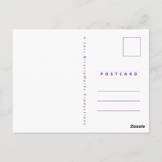 Carte Postale Trois rois (Dos)