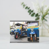 Carte Postale Trois roues en Thaïlande (Debout devant)