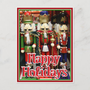 Carte Postale Trois sages crackers - Soldats casse-noisette