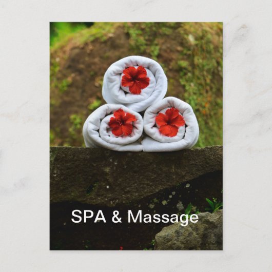 Carte Postale Trois serviettes (Devant)