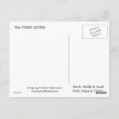 Carte Postale Trois Soeurs (Dos)