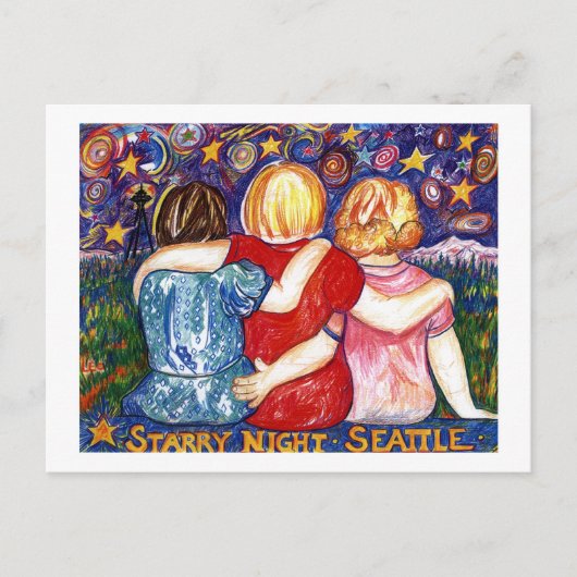 Carte Postale Trois Soeurs (Devant)